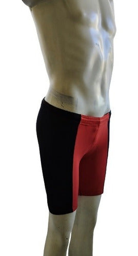 Red Cycling Shorts Lima Size L 4