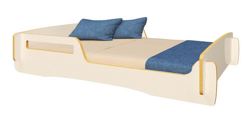Montessori Bed 1.90 x 0.90 m, 1 and a half Single Size 1