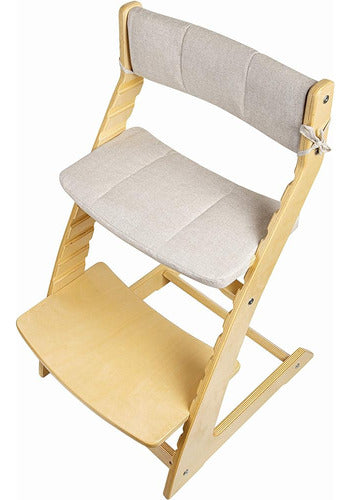 Fornel Adjustable High Hair Chair Cushion with Backrest 4