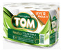 Papel Higiénico Hoja Doble Tom 30 Mts Pack X12. 0