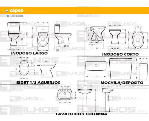 Columna Roca Capea Italiana Color Blanco 3