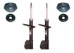 Kit 2 Front Shock Absorbers with Mounts for Renault Clio Mio 0