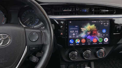 Multimedia Android 12 Corolla 14-17 Wifi Gps Cámara Reversa 2