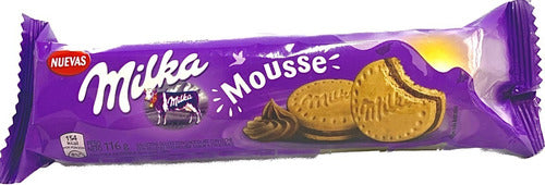 Milka Mousse Cookies 116g (Pack of 5) 0