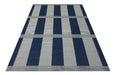 Modern Classic Blue Geometric Rug (1044) 1