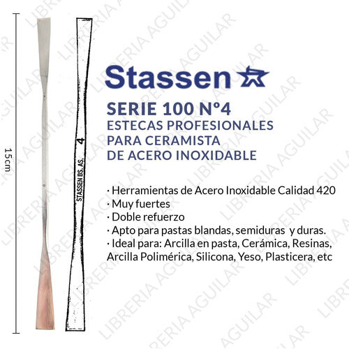 Stassen Professional Series 100 No. 4 Stainless Steel Tools 1