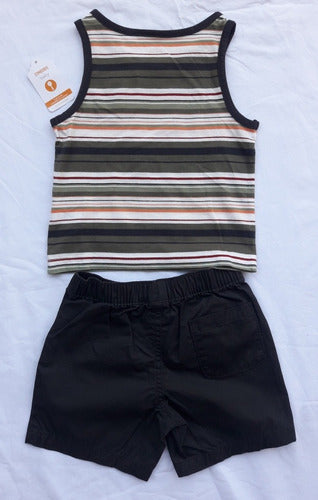 Gymboree Conjunto De Short Y Musculosa Talle 12-18 1