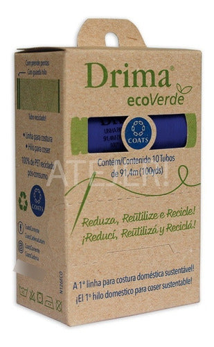 Drima Eco Verde 100% Recycled Eco-Friendly Thread by Color 57