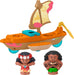 Barca De Vela De Moana Con 2 Figuras Para Niños Desde 18 Mes 0