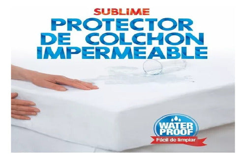 Sublime Waterproof Mattress Protector Cover 120x60 1