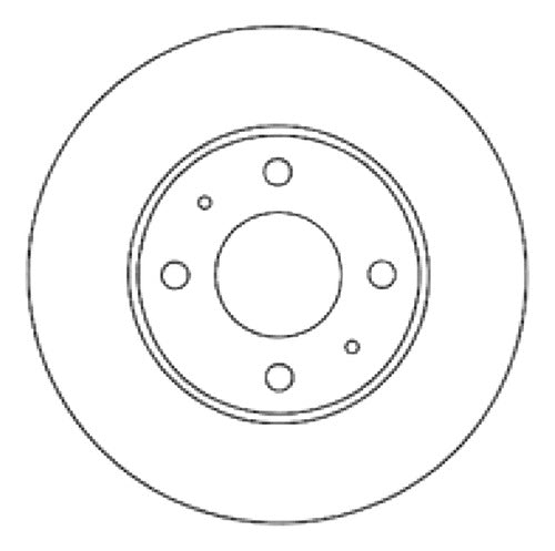 Disco Freno Delantero 00 (241mm) Hyundai Accent 00-06 0