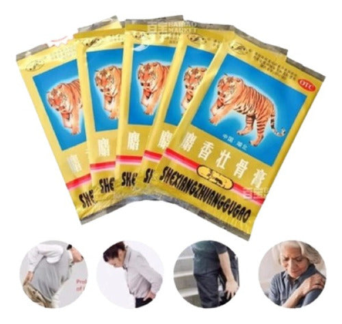 Chinese Pain Relief Patches for Neck, Back, Knee, and Legs - 15 Sachets 0