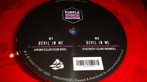 Purple Disco Machine Devil In Me Ep Vinilo Maxi Rojo Limited 1