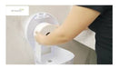 Jumbo Smoke Plastic Toilet Paper Dispenser - Black 6