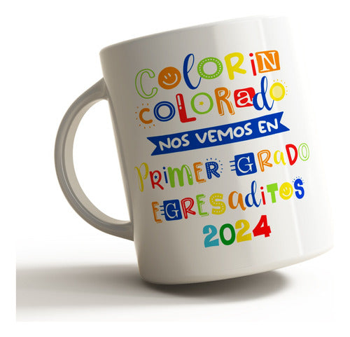 Sublimation Templates for Mugs Graduates Colorful Class of 2024 0