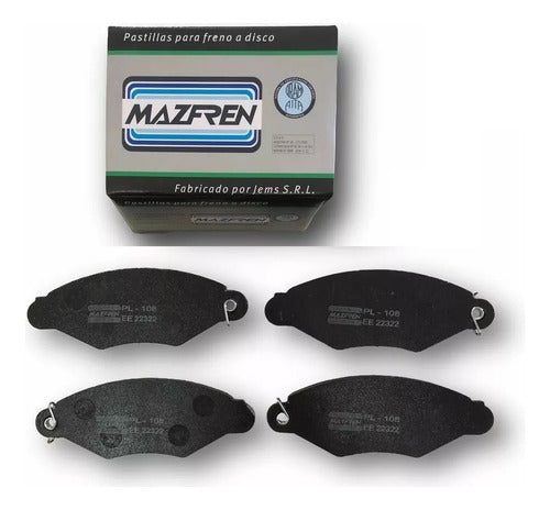 Mazfren Peugeot 206 01/ Brake Pads 0