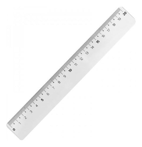 Maped Glee Flat Ruler 20cm School 0