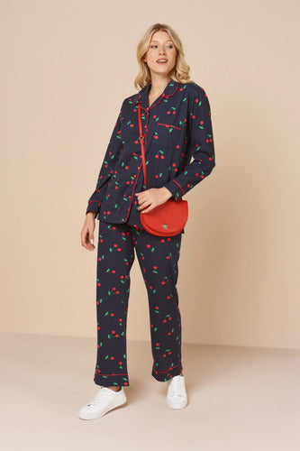 Wasarette Women's Cotton Pajama Set - Spring Collection 4