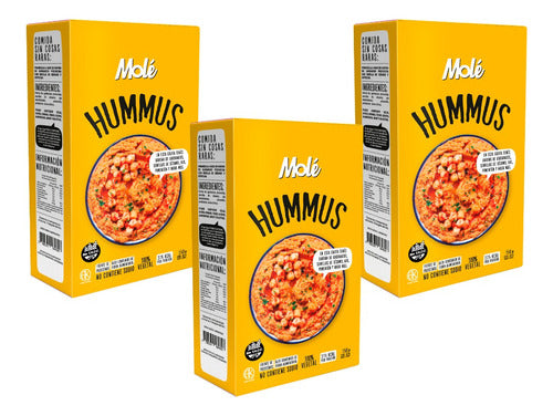 Pack of 3 Hummus Mole 150g 0