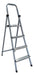 Sixelectric Foldable Aluminum Step Ladder with 4 Steps 0