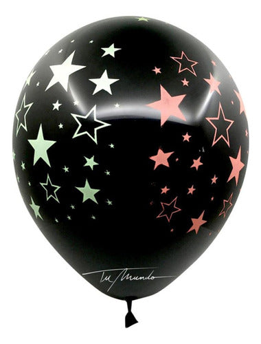 Generic Globo Con Estrellas Fluo - Universo Magico 0