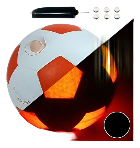 Nightmatch Light Up Balón De Fútbol Incl. Ball Pump Y Bate 0