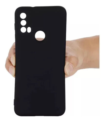 DBS Reinforced Silicone Case Compatible with Motorola E40 3