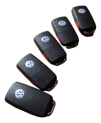 Volkswagen Llave Navaja Codificada Vw Bora Originales Completa Nueva!! 0