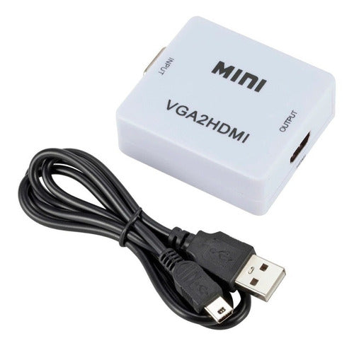 Neastore VGA to HDMI Adapter Converter 1080p 2