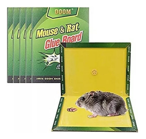 Doom Adhesive Rat and Mouse Glue Trap 0