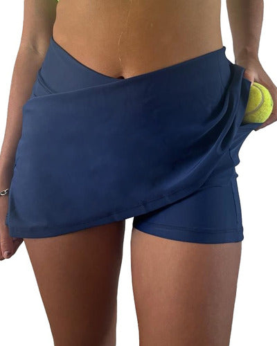 Women's High Waist Tennis Sport Skort with Pockets 20