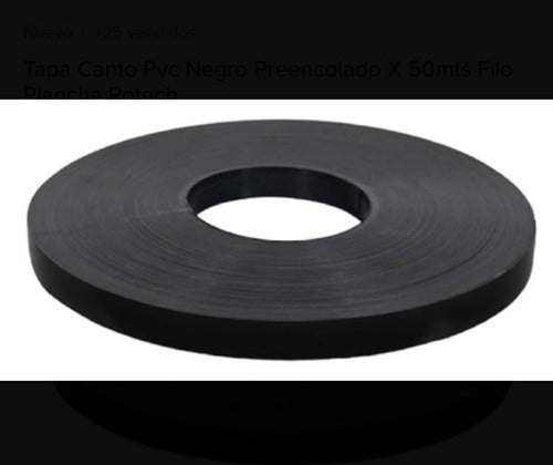 Tapa Canto Abs 0.40x 22 Mm.x 300mt. Color Negro 1