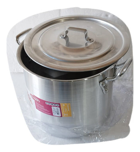 Oliveira Aluminum 12 Lts Pot 26x22 Cms 2