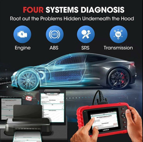 Escanner De Auto Launch Crp123x Obd2 Diagnosis 2