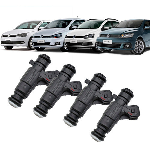 Generic Kit Inyector Gol Trend Fox Suran 1.6 2011/ Negro X4 0