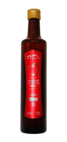 Vinagre De Manzana Organico 500ml 0