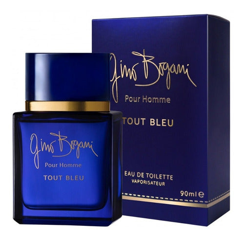 Perfume Gino Bogani Tout Bleu Eau De Toilette X 90ml + Deo 1