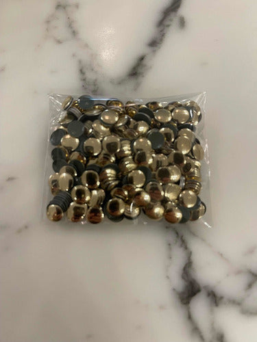500 Round Thermoadhesive Studs 6mm. Sale!! 0