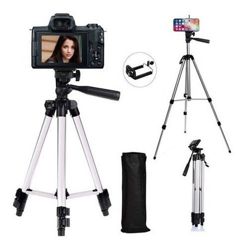 Compatible Tripod Extensible Camera Mobile GoPro 1.5m Video 1