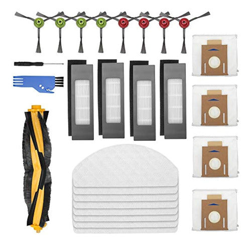 Piguoat Replacement Accessory Kit for Ecovacs Deebot Ozmo T8 AIVI T8 Max T8 Robot Vacuum 0