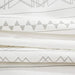 Yuheguoji Boho Striped White Duvet Cover King Size 100% A 4