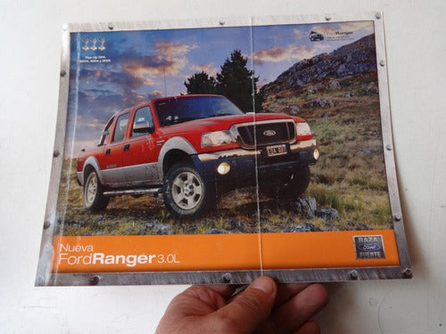 Folleto Ford Pick Up Ranger 2005 Antiguo No Manual No F100 0