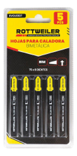 Hoja Para Caladora Bimetalica En Blister X 5 Piezas 0