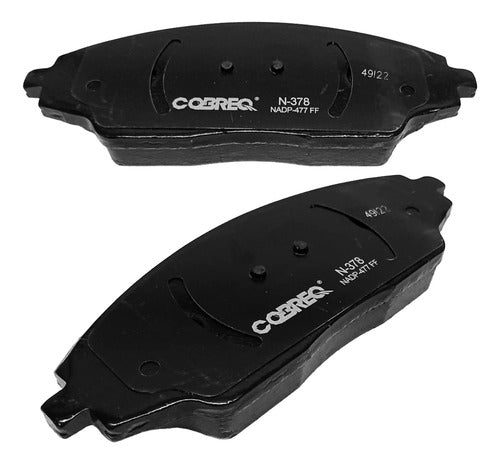 Set of Brake Pads for Chevrolet Spin Cobalt Sonic 2013 3