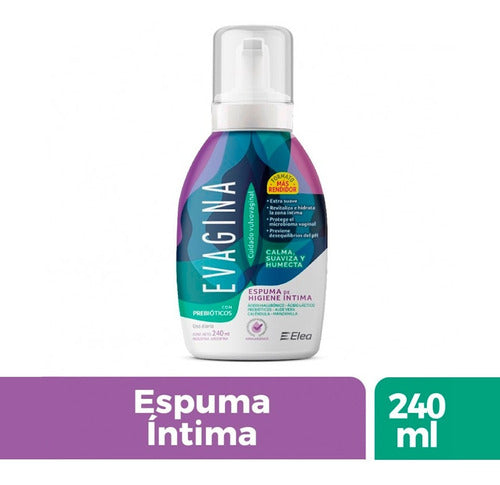 Evagina Intimate Hygiene Foam 240 mL 0