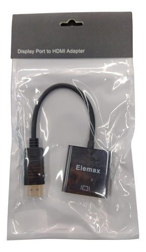 Alpha Adaptador Conversor De Displayport Macho A Hdmi Hembra 1