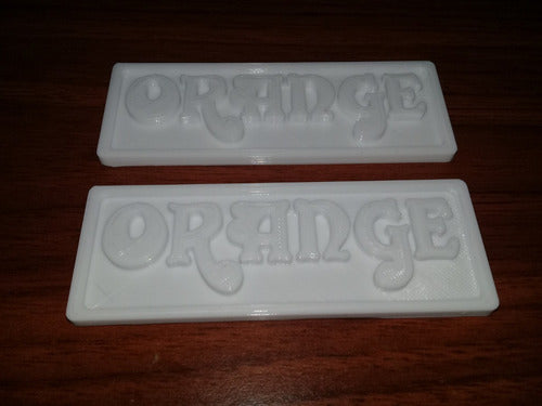 Orange Amplifier Logo 3D Printed by Adrian 3D 0