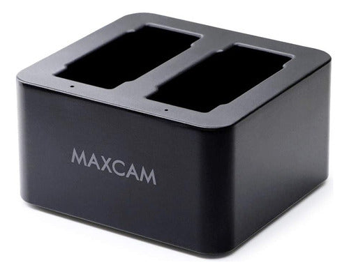 Maxcam Dual Battery Charger With Type-C USB Cable For Gopro Hero12 0