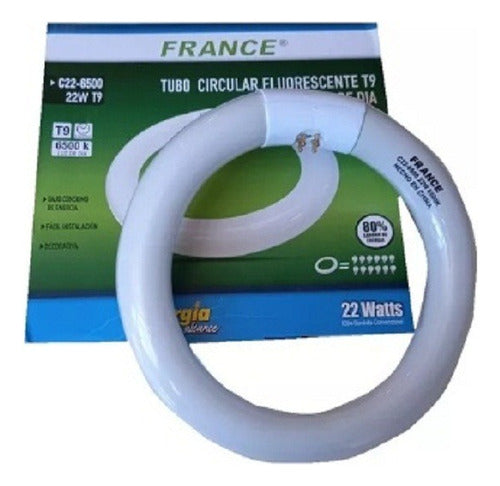 France Circular Fluorescent Tube 22W Cold Light 0