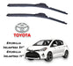 Front Windshield Wipers Blades Yaris 2016 to 2023 0